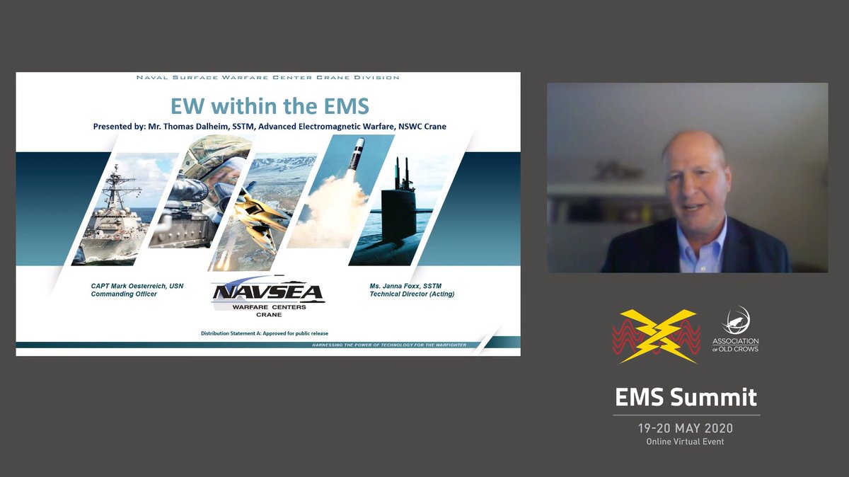 AOCrows's tweet photo. Mr. Thomas Dalheim presents "EW within the EMS
" at the #EMSsummit https://t.co/wXncVt7EZK