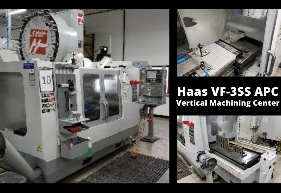 MachSourceUsed's tweet photo. This 2007 Haas VF-3SS APC is under power and ready to be inspected. Priced at $52,000.00 OBO. Call Machinery Source for all your #usedcnc, #Milling, #Turning and #CNCEquipment needs. #MachinerySource https://t.co/vFqRL9Kw0x
