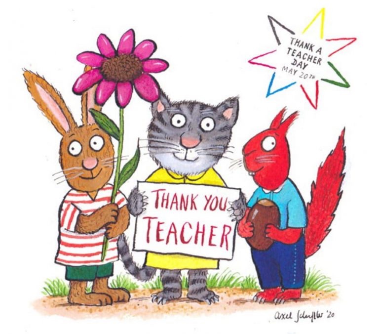 drhaynesbiol's tweet photo. @RhiwbeinaPrm A big heartfelt thank you to all the teachers at Rhiwbeina Primary on National Thank a Teacher day (who knew?! 🤣). We appreciate all you are doing now, online and in the Hub #keyworkers #EverydayHeroes https://t.co/yqfq1Gfm9P