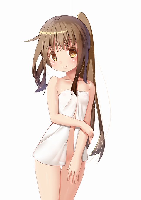 #艦これ
文月ちゃん描きました～～～～ 