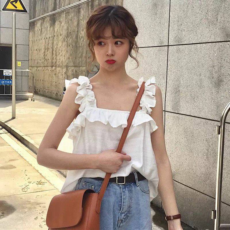 fouruclothes's tweet photo. ♡ พร้อมส่ง 🥞✨
เสื้อสายเดี่ยวเย็บแต่งระบาย ♡♡
🥨 อก36" ยาว22"
♡ 180-. ♡
#fouruclothes #เสื้อผ้าสไตล์เกาหลี #เสื้อผ้าแฟชั่นเกาหลี #เสื้อผ้าเกาหลี #เสื้อผ้าพร้อมส่ง #เสื้อผ้าแฟชั่น #พรีออเดอร์เกาหลี https://t.co/y5LEdJPRqo
