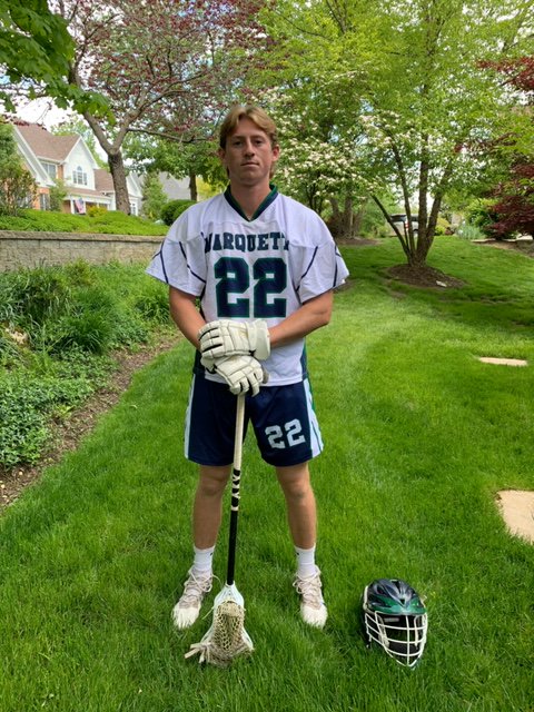 Marquette Mustang Lacrosse Salutes our Seniors!  Congrats Ian Lynch!