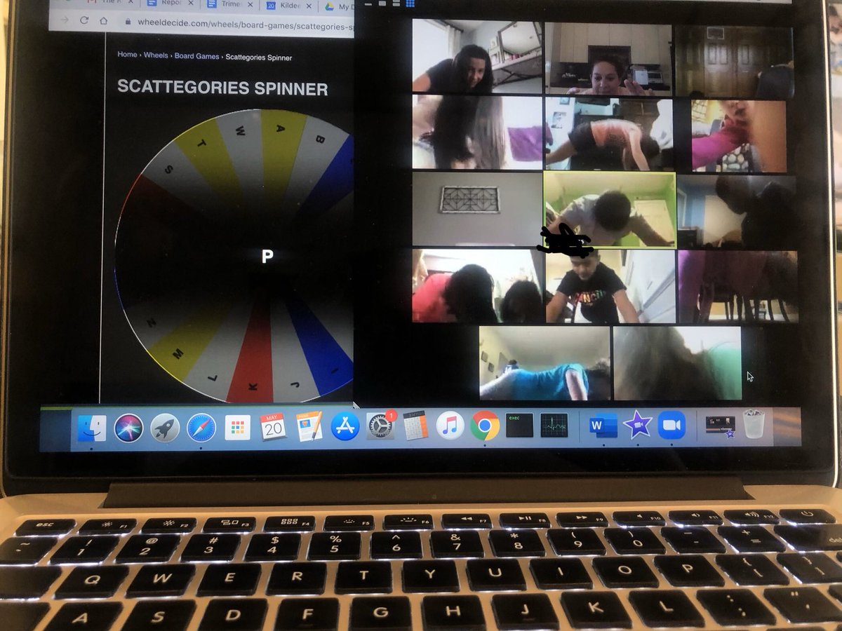 MsSabathD96's tweet photo. Thanks for joining us today Mr. Loessl! We had so much fun playing our own version of a scavenger hunt. We spun the spinner for a letter, found an object that starts with that letter, then did an exercise with that letter. @KCSD96 https://t.co/M6Vvm4SNWi