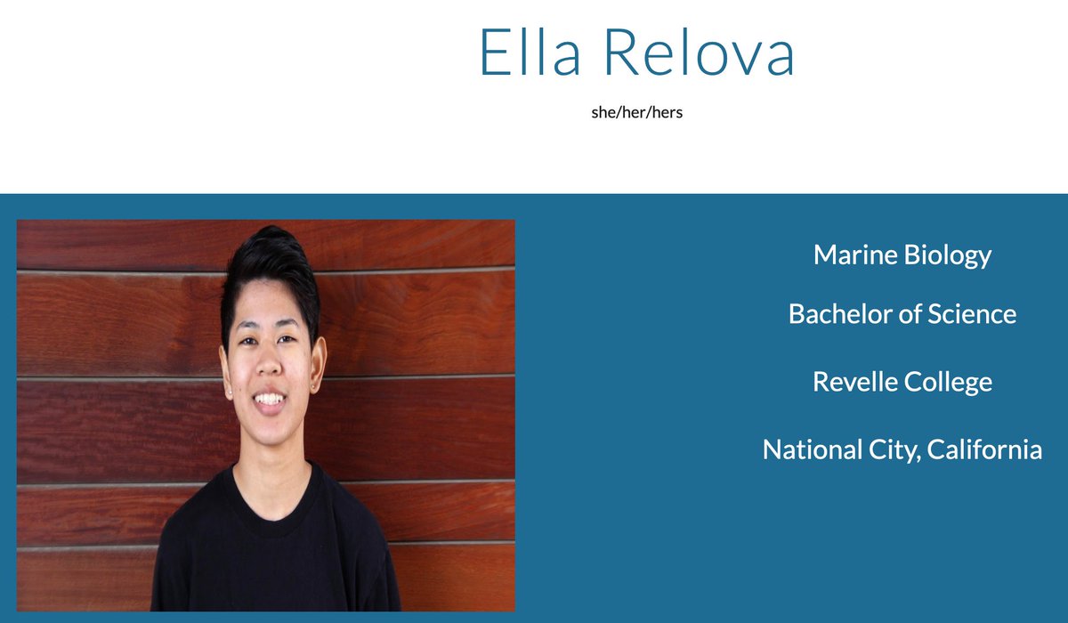 ucsdbookstore's tweet image. One our Bookstore textbook leads is featured on #FirstGenUC, congrats Ella! Do you know an exceptional student is who is also a first-gen triton and graduating this year? Nominate them here: sites.google.com/ucsd.edu/first…

#NewUCGrad #Classof2020 #celebrateFirstGen #FirstGenForward