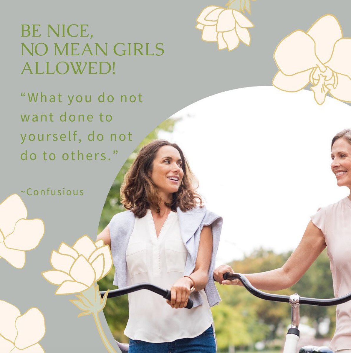 LarkandVine's tweet photo. We’ve all met or been around mean women, the ones that never grew up from being mean girls. Remember as women we lift each other up, not tear each other down.
#middleagedwomen #midlifewomen #middleagewisdom #empoweringthebestyou #bestyou #lifestylebrand #middleagelifestyleblogger https://t.co/NeH9eAbL6r