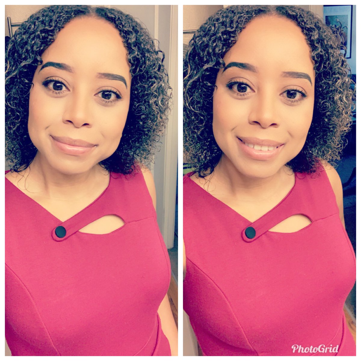 Even if you’re working from home, it’s fine to play dress up 😁 
#wednesday #wednesdaywisdom #curls #curlsforthegirls #curlscurlscurls #curlyhair #curlyhairdontcare