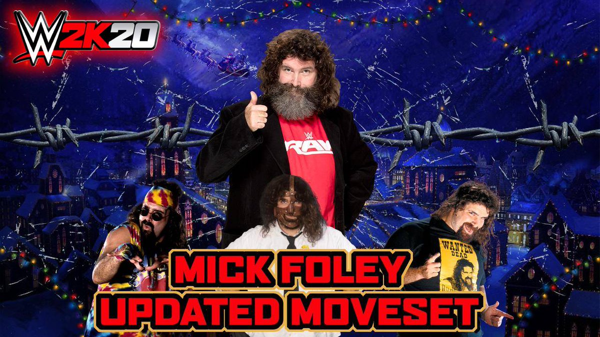 BigRighteous's tweet photo. Like using @RealMickFoley in @WWEgames #WWE2K20 but dislike his default moveset???
Wanna feel like the real #HardcoreIcon
Give #RighteousMovesets a try!!!
https://t.co/tv5vIPhS3I https://t.co/kLCBRkAIEX