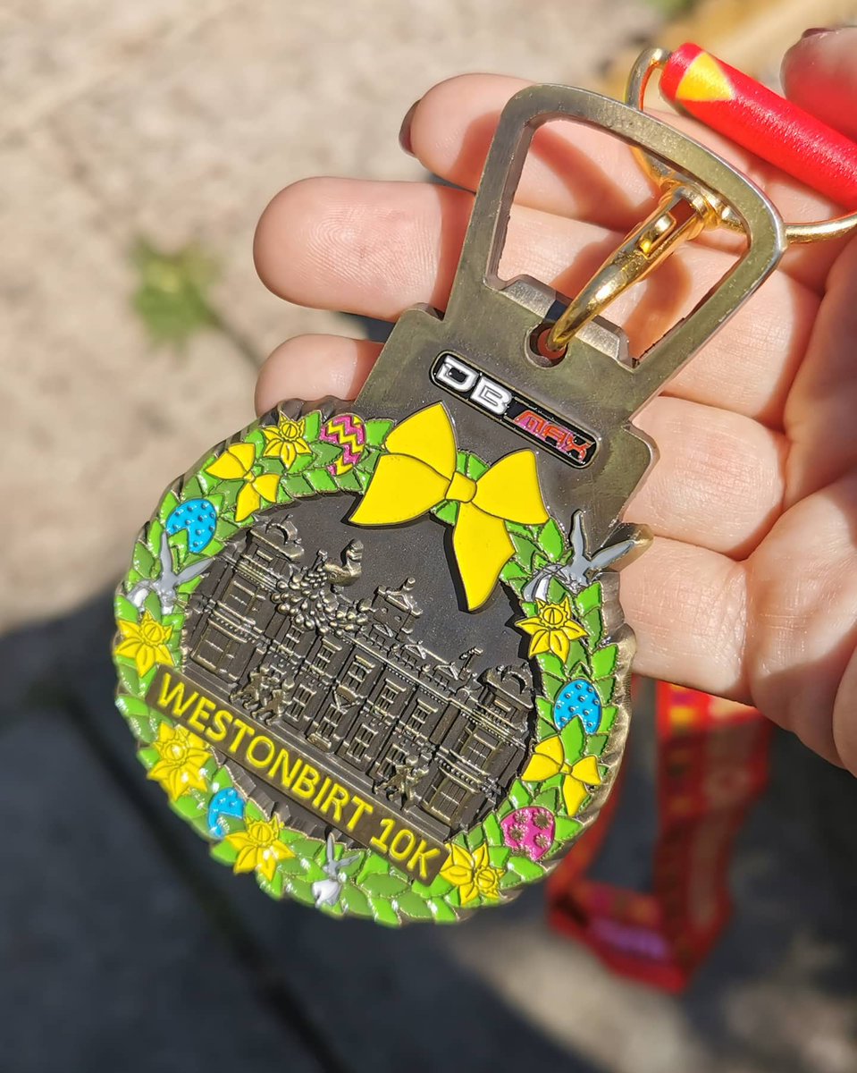 Received my Westonbirt House Easter 10k medal today and its also a bottle opener 😂😍 thank you @dbmaxevents <a href="/WestonbirtArb/">Westonbirt Arboretum - Forestry England</a>