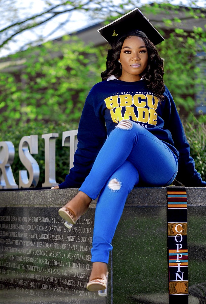 _hanimA's tweet photo. re·sil·ience
-the capacity to recover quickly from difficulties; toughness 💙💛  I’m officially a HBCU GRAD✨ https://t.co/ezi7rTy8qD