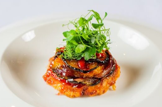 BhamMuseumsHire's tweet photo. Our chefs are busy working behind the scenes creating new menus ready for when we re-open.  Here is a sneak preview of one of the veggie dishes they are trying out. Watch this space for more news in the coming weeks! #chef #menu #dinnertime #buffet #TastyTweets @BM_AG https://t.co/qeY2wOCJQz