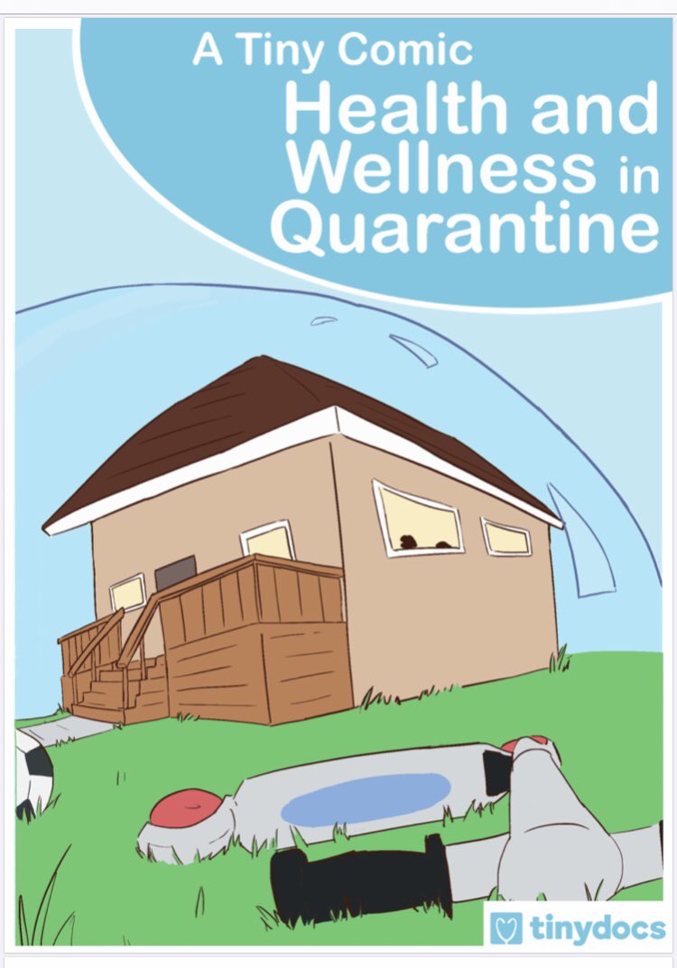 tinydocs's tweet image. Available now! A free tiny comic to educate kids on the importance of health &amp;amp; wellness in quarantine. 

Special thanks to the kind and talented @leiabizzart for illustrating the comic!

Available bit.ly/2XcgQQ0
#Covid_19 #quarantine #kids 

Enjoy 😀