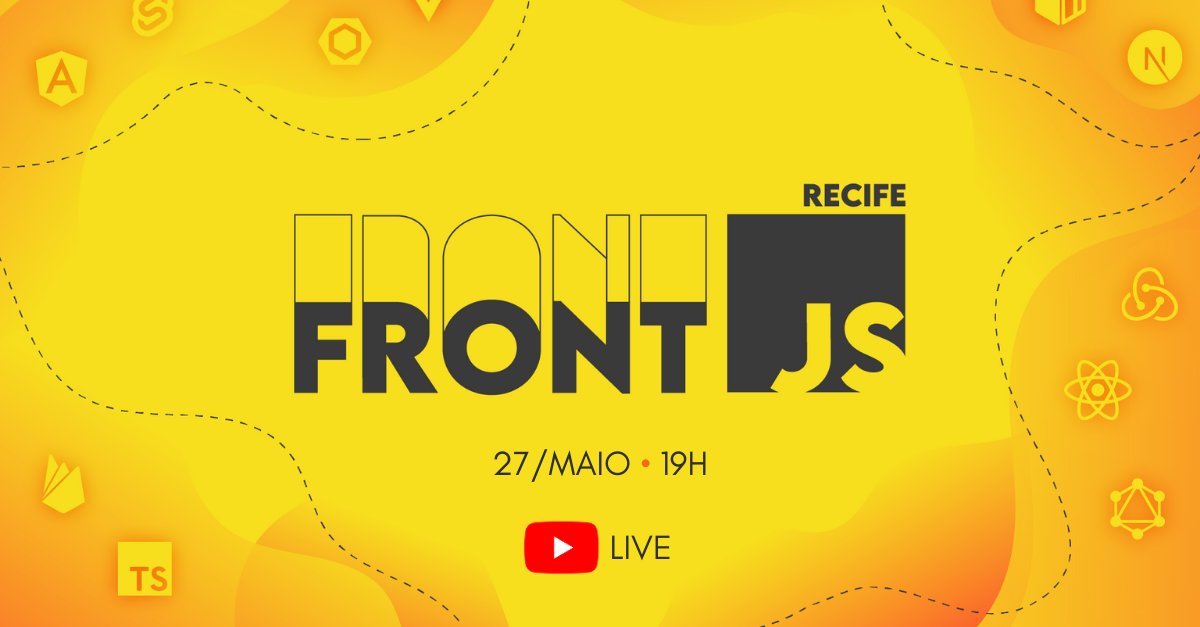 vintasoftware's tweet photo. 🇧🇷 Na próxima quarta-feira (27) vamos realizar a 6ª edição do #FrontJS, um evento que discute tecnologias, frameworks e metodologias front-end com #javascript.
Inscreva-se: https://t.co/zl88igh5ph https://t.co/uo5JLLm7Rz