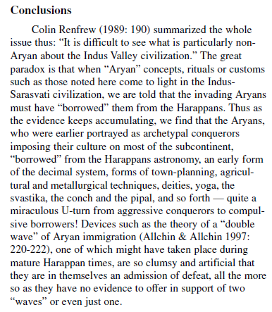 Conclusion: There are far too many similarities in IVC and Harappan culture for it to be a coincidence.