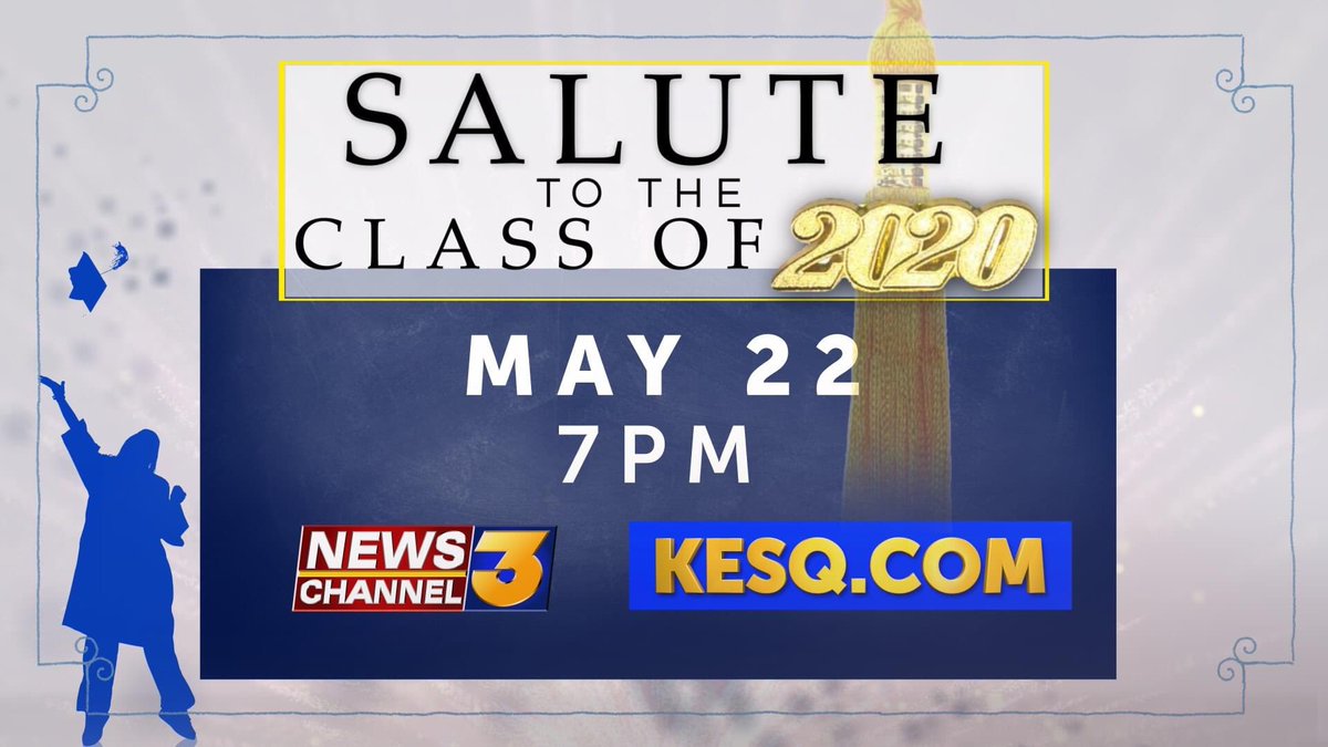 Look out for the PVS #Classof2020 featured on <a href="/KESQ/">KESQ News Channel 3</a> “Salute to the Class of 2020” airing this Friday, May 22, at 7:00 p.m. on KESQ and CBS Local 2, and streaming on kesq.com. Hosted by <a href="/TVJeffStahl/">Jeff Stahl</a> and @KESQHaley - Don't miss it!