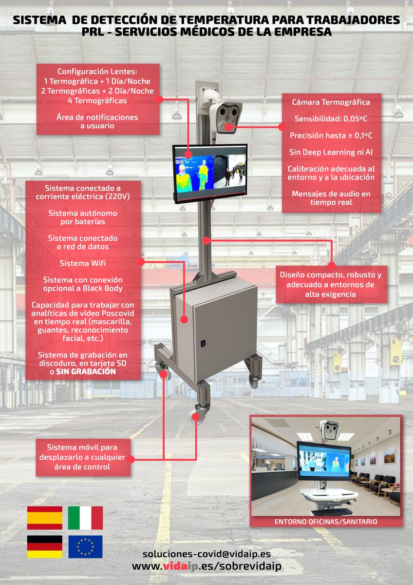 Vida__ip's tweet photo. #VIDAIP #VOZ #IMAGEN #DATOS #AUDIO #vidaSHOP #termografía #mobotix #calidad #termicas #thermal #covid #desescalada #novedades #movil #portátil

Nuestra tienda online:
https://t.co/pAGued28dR

Nuestra Web:
https://t.co/wVylN5Kuz7 https://t.co/vxSAxudEaD