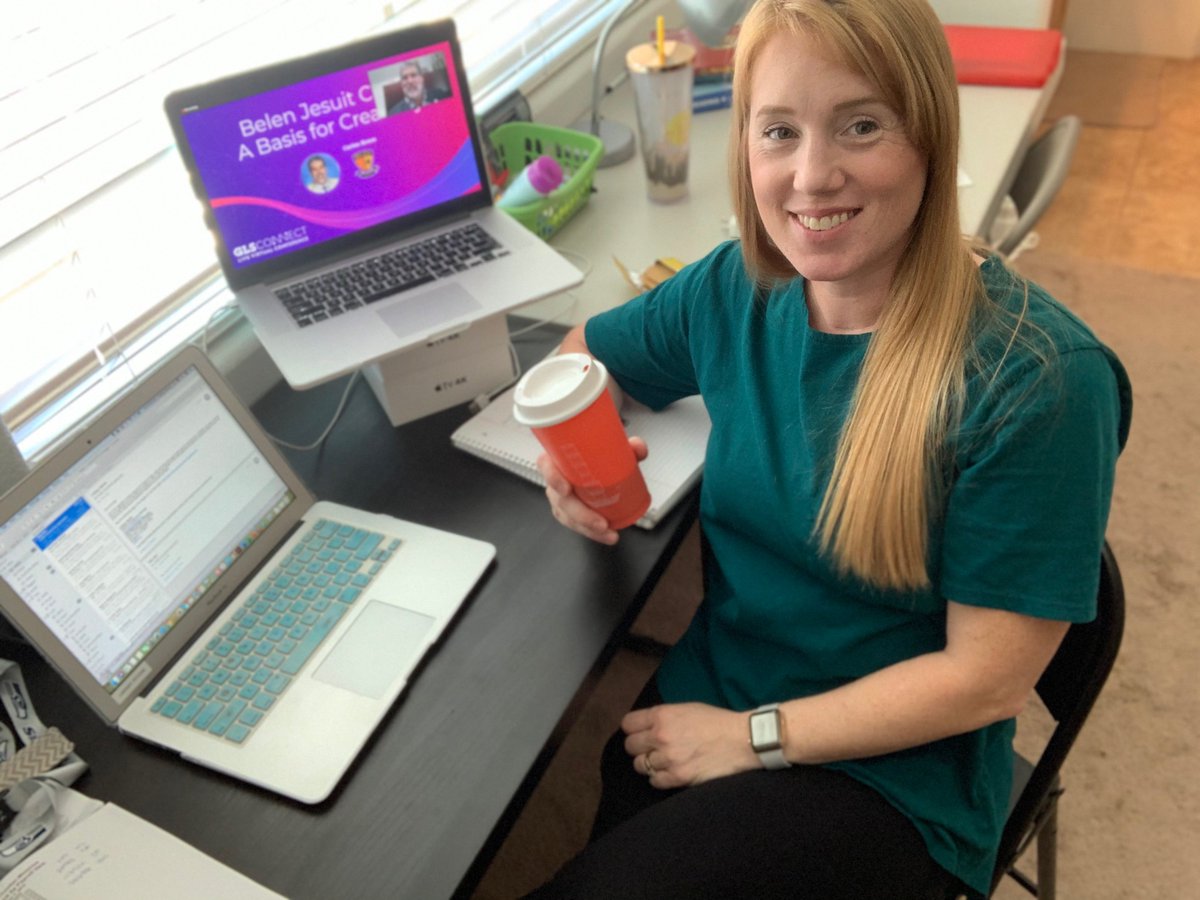 linzritchie's tweet photo. Virtual conference time! #GLSConnect https://t.co/sgeXYSG96W