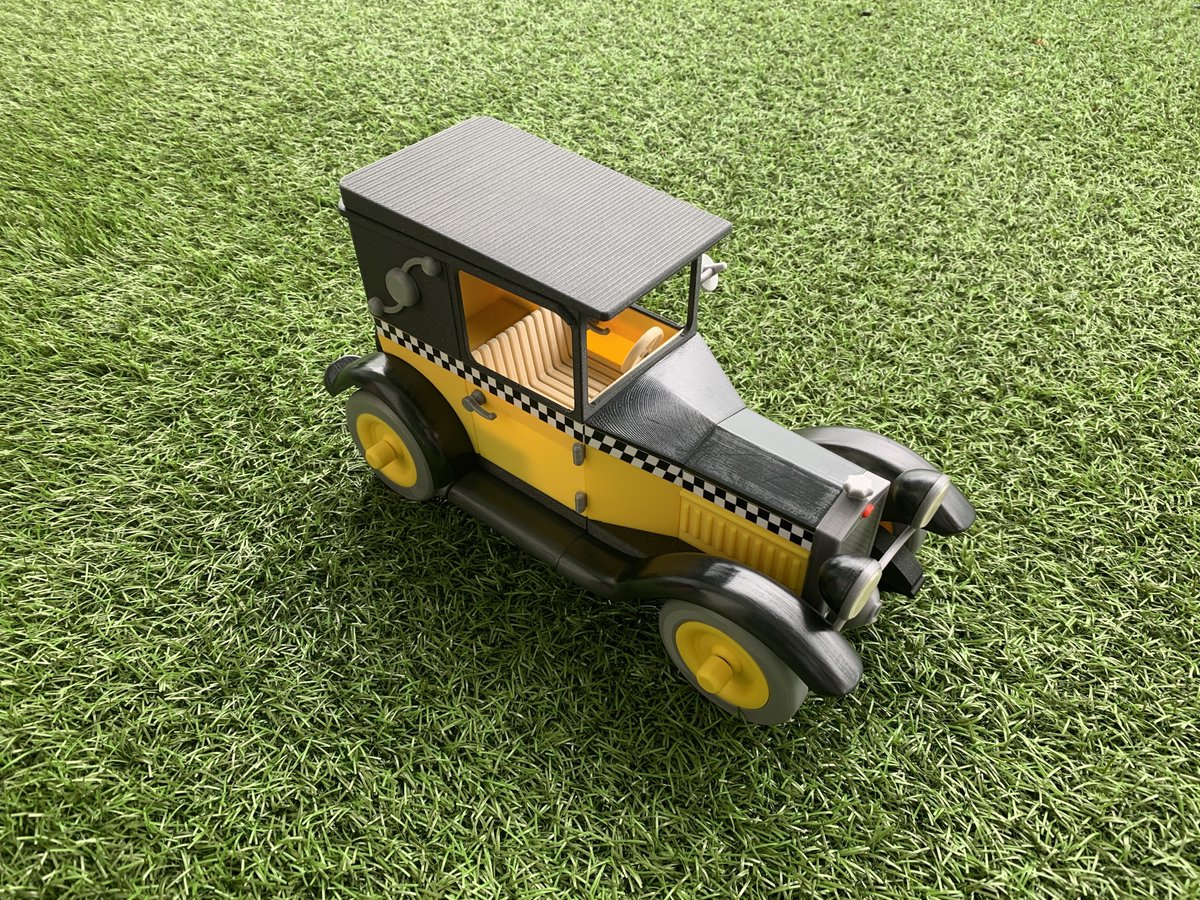 Cults3D's tweet photo. 🚕 Very famous Gaston Lagaffe's car
💜 3D model: https://t.co/TJFrl6Uqyw
💡 Designed by mouset74 https://t.co/MNVH7MJtdN