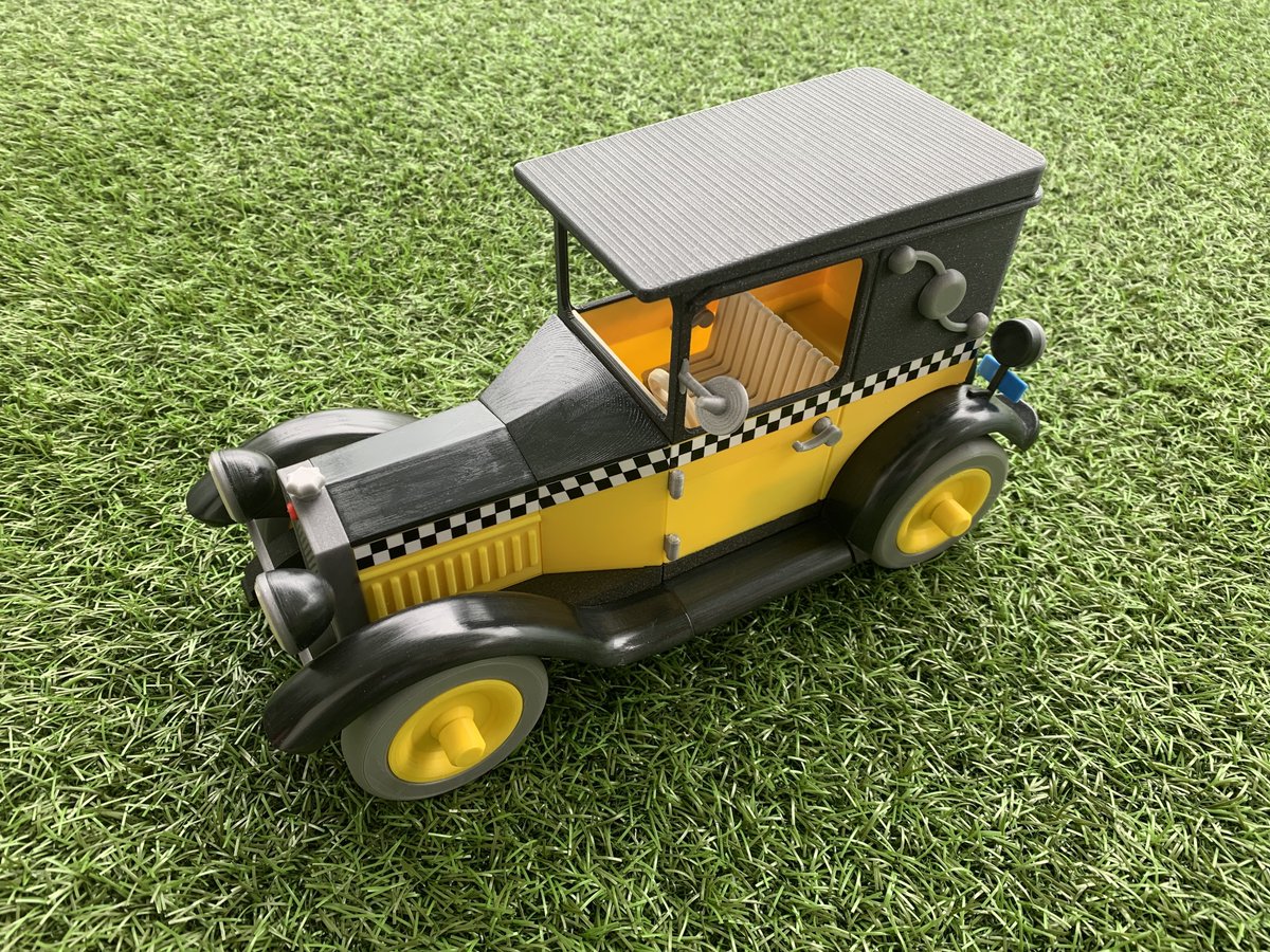 Cults3D's tweet photo. 🚕 Very famous Gaston Lagaffe's car
💜 3D model: https://t.co/TJFrl6Uqyw
💡 Designed by mouset74 https://t.co/MNVH7MJtdN