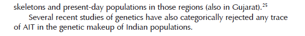 1,2. The theory is inherently racist3,4. The verdict of anthropology rejects AIT/AMT