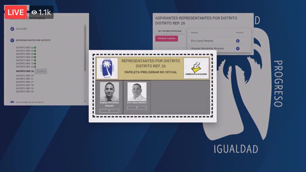 [Papeleta Primarias #Representante26] #PNP2020