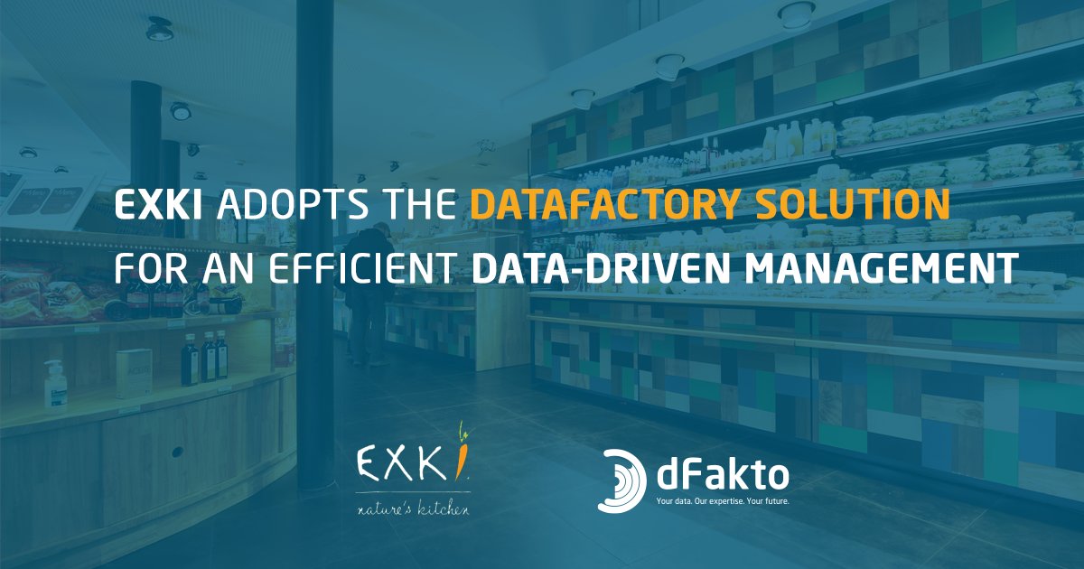 dFakto accompagne le groupe @EXKiOfficial dans cette période de profonde transformation. Grâce à la #dataFactory, l’ensemble des informations des restaurants et du groupe sont disponibles en temps réel ! 

Pour en savoir plus ➡️  dfakto.com/fr/solution-da…

#Data #Covid19