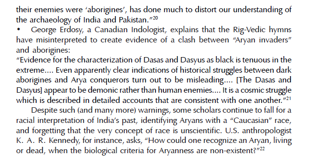 1,2. The theory is inherently racist3,4. The verdict of anthropology rejects AIT/AMT