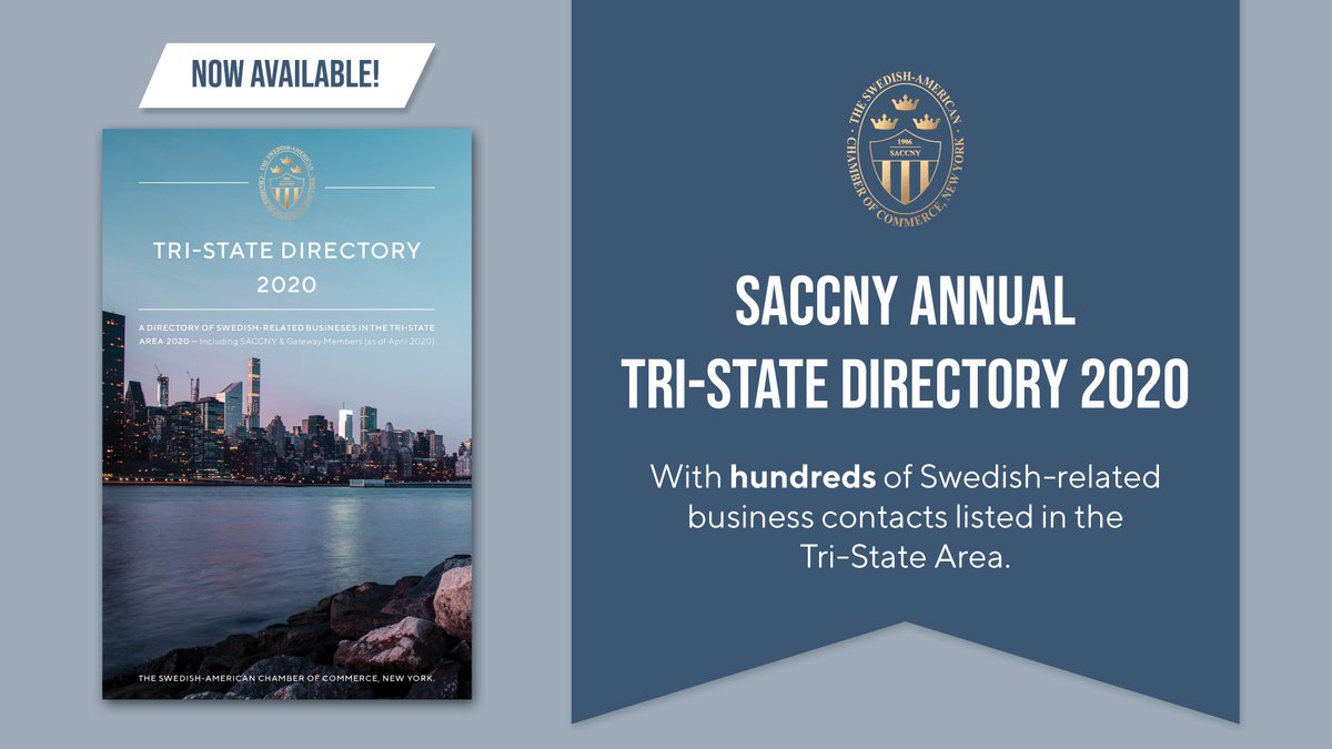 Ignite new partnerships during COVID-19! SACCNY is seeing an increase in private/public partnerships in support of COVID-19 relief. Businesses have a key role to play and SACCNY wants to spark it!

View the directory and start making connections now: bit.ly/tri-state-2020