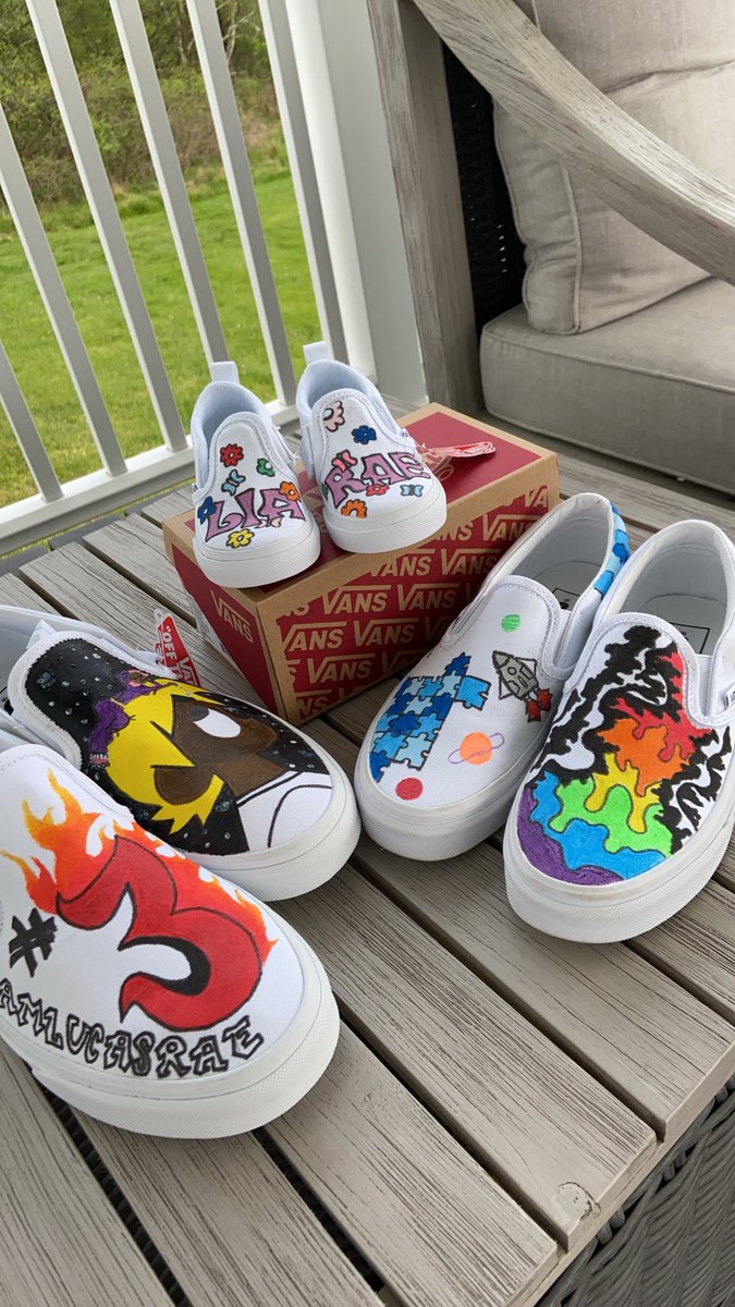 Hi everyone!! I recently started my own shoe painting business! I’d love it if you could give me a follow on instagram @ vansbyerin and support!! Message me if you want a pair of your own! 🦋🌈