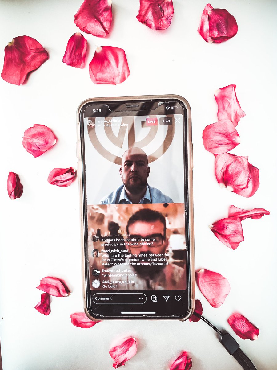 Our Instagram live with Loïc Pasquet went tremendously well last Friday. We hope to see you soon in June for another live <a href="/LIBER_PATER/">LIBER PATER Wine</a>