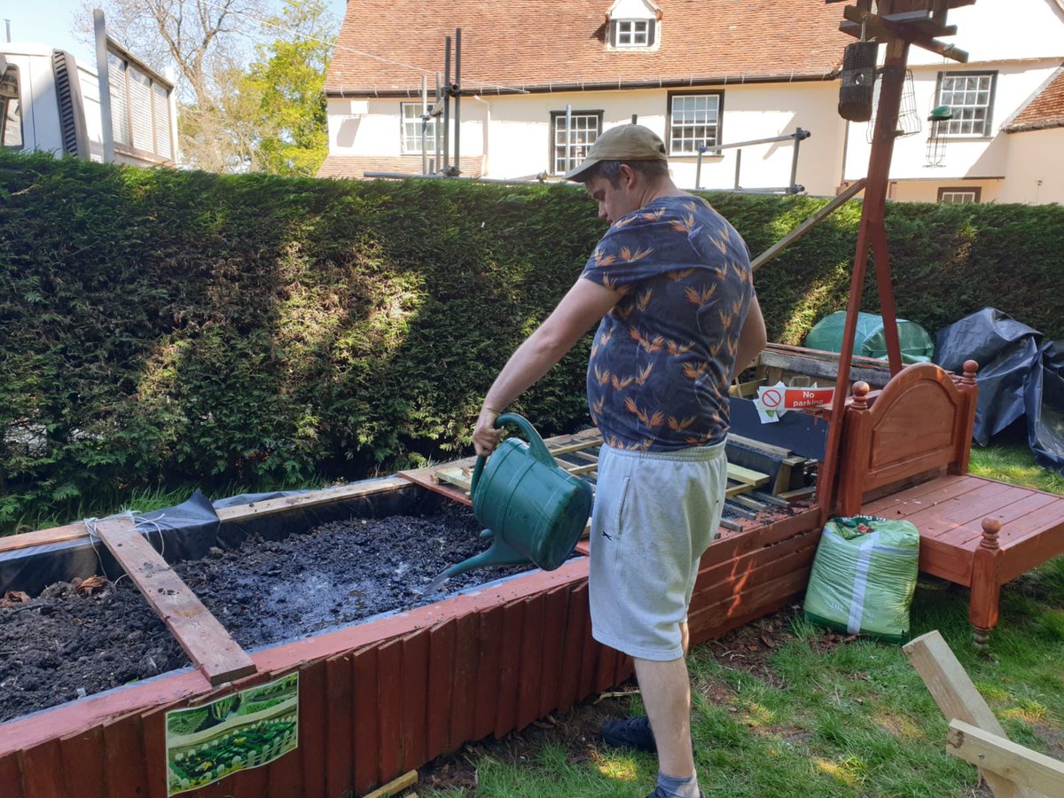 During this warm season don't forget to water your plants!! Halstead are back growing some plants thanks to the great care of some of the individuals we support. 🌻🌼🌿

#wereallinthistogether #tlcsupports #socialcare