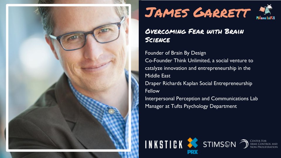 PyjamaTalks's tweet image. Tonight we&apos;re bringing you at #PJTalk with James Garrett from @_BrainByDesign. James is talking about &apos;Overcoming Fear with Brain Science&apos;. Don&apos;t miss it! Tune in on FB at 6pm.