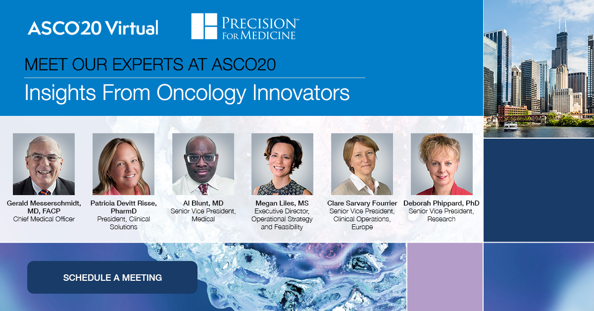 PrecisionORD's tweet image. ASCO is a great time to get expert advice on your oncology projects—and this year is no exception! Click here to schedule a virtual meeting with one of our Precision experts:  ow.ly/kR5B50zKSda 

#ASCO20 #oncology