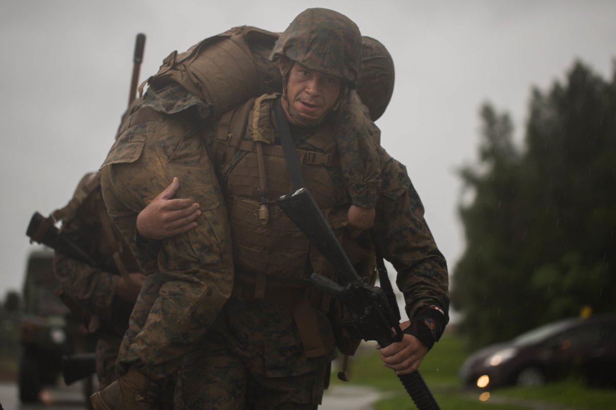 12thMCD's tweet photo. In the fog of war, every Marine in the Corps must be confident in the abilities of themselves—and each other. Marines with @IIIMEF endure the final challenge of Marine Corps Martial Arts Program Instructor Course.
#12MCD #USMC #WarriorWednesday https://t.co/e0R1tXsSWB