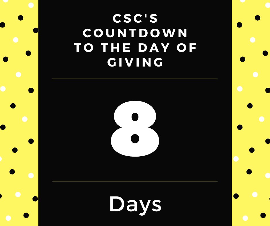 centenarystage's tweet photo. 🎶"8 Days a Week I Looove [CSC]"🎶 - The Beatles (probably). 
8 more days to go until the #DayOfGiving! Mark your calendars and join us on May 28th! And don't forget to check Facebook in an hour for some Anniversary messages from some of our friends! #CSC35for35 #CentenaryStageCo https://t.co/eGqjK5kgcR