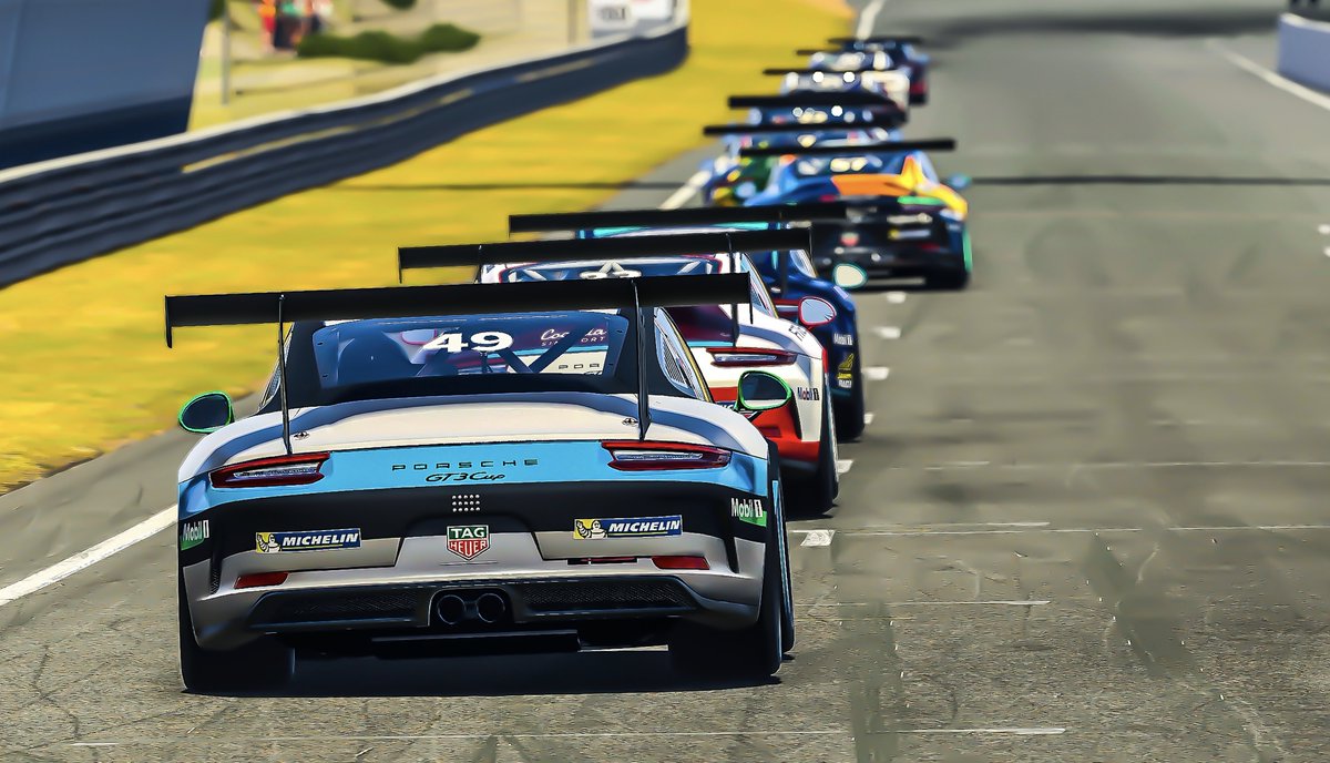 PorscheRaces's tweet photo. #PESC – On Saturday, the next event in the #Porsche TAG Heuer Esports Supercup takes place @DoningtonParkUK. The circuit, located southwest of Nottingham, was opened in 1931, making it the oldest racetrack in England that is still used for motorsport events @TAGHeuer @iRacing https://t.co/jVHtZpAbQg