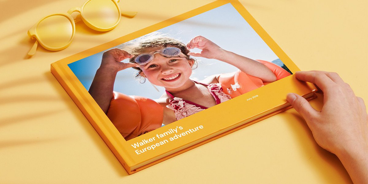 Summer in Rome. Ice-cream in Naples. Dad’s… interesting tan. We've all got a lot of camera-roll gold on our phones – have a scroll through yours and see what your next #photobook will be 🌄