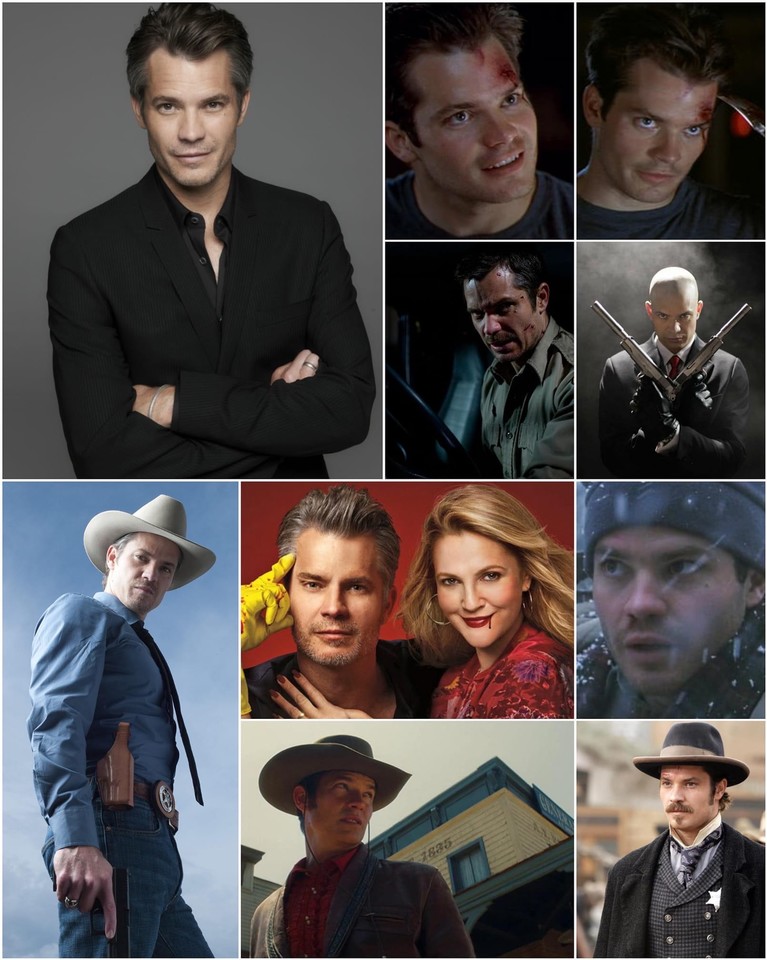 Happy Birthday to the great Timothy Olyphant. This fabulously talented bit of sexy meat turns a whopping 52 today! 