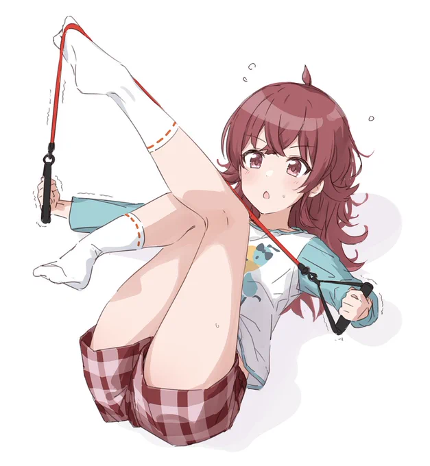 サイクリング果穂見て膕描きたくなったのは私だけじゃないはず… 