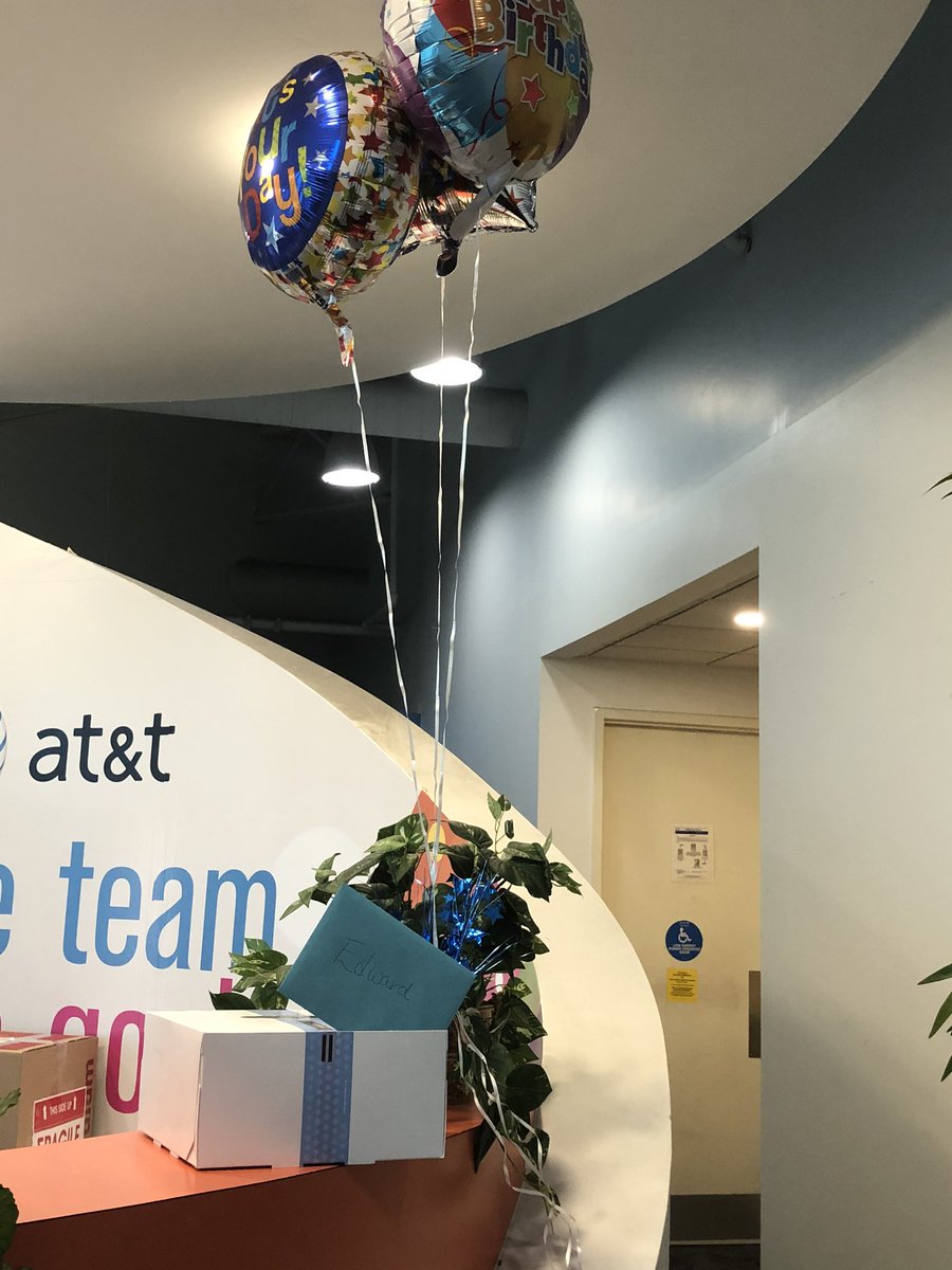 Happy Birthday Edward Mahoney from Team Siner!!!! Even though he is at home I refused to let my birthday tradition be broken!!!!! <a href="/joshua206/">joshua20</a> @edbroussardjr <a href="/carawfields/">Cara Fields</a> <a href="/ATT/">AT&T</a> <a href="/anthonyetuggle/">Anthony E. Tuggle</a>