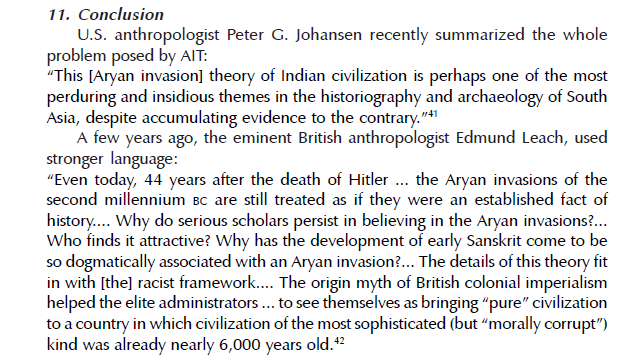 1. The opponents of AIT/AMT2. Ever shifting goals of AIT/AMT shows its weak foundations3. Summary of AIT/AMT by U.S. anthropologist Peter G. Johansen and British anthropologist Edmund Leach