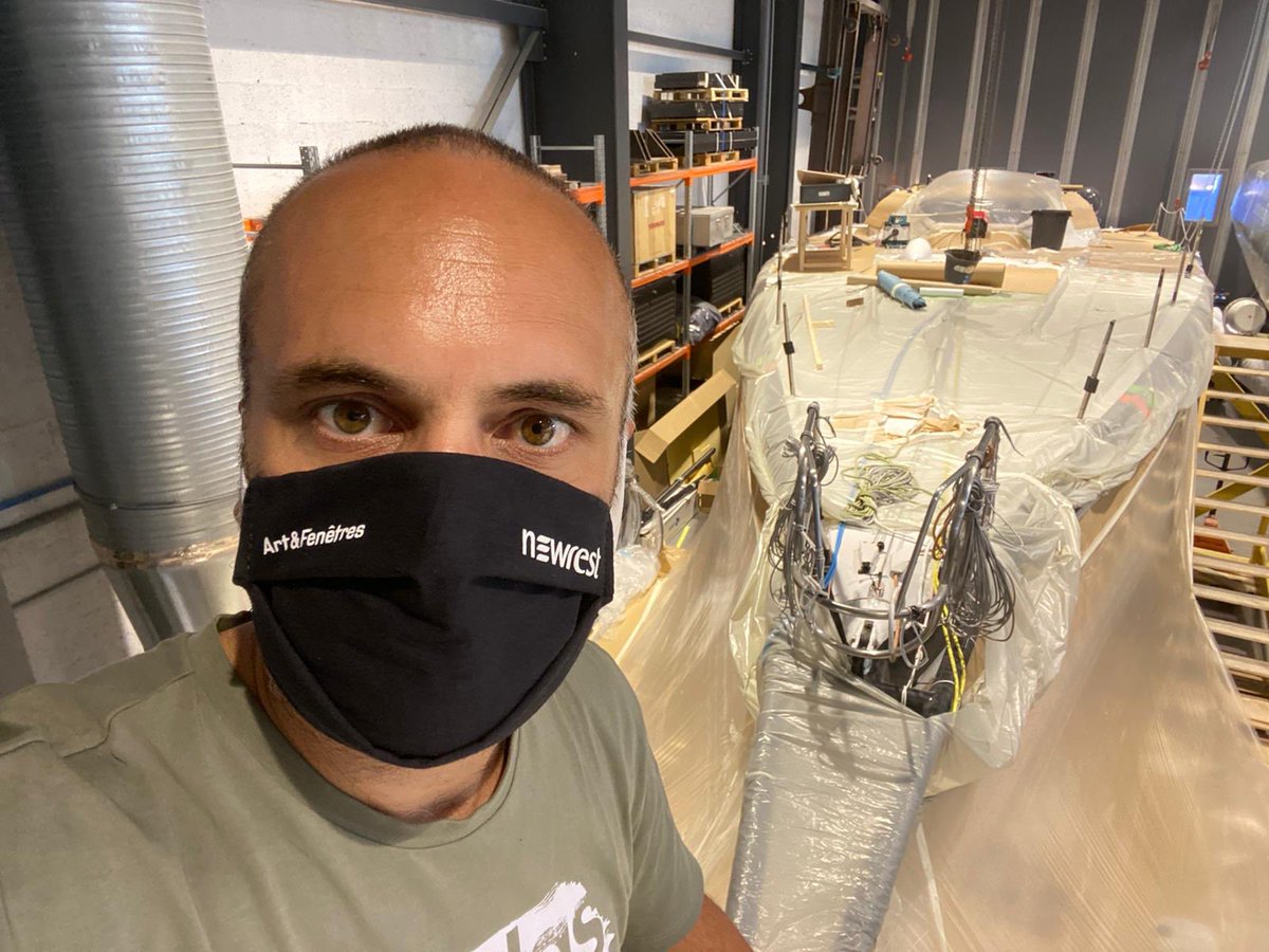 FabriceAmedeo's tweet photo. Tous les voyants sont au vert ✅

✔️ Fin du chantier imminente 👷‍♂️
✔️ Remise à l’eau de Newrest – Art &amp; Fenêtres la semaine prochaine 💦 
✔️ Première course de la saison annoncée 🏁

Toutes les dernières infos ici ▸ https://t.co/P8RUHaLnLM

#IMOCA #VG2020 https://t.co/SKvrUbNTYi