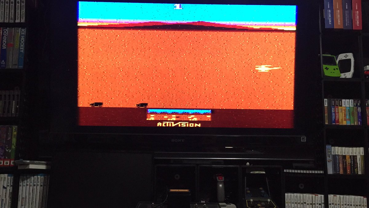 M3esich's tweet photo. #retrogaming #atari #atari2600 #choppercommand https://t.co/AR2yqV7Uoy
