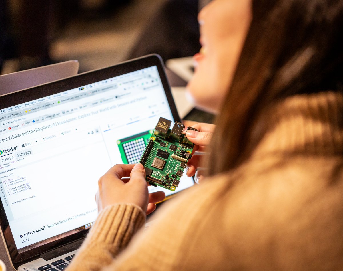 Raspberry_Pi's tweet photo. If you've never used a Raspberry Pi but you're curious, we've got the perfect free online course to help you get started!

Sign up today: https://t.co/W5oFOgx4Rm https://t.co/5qnhIlchqy