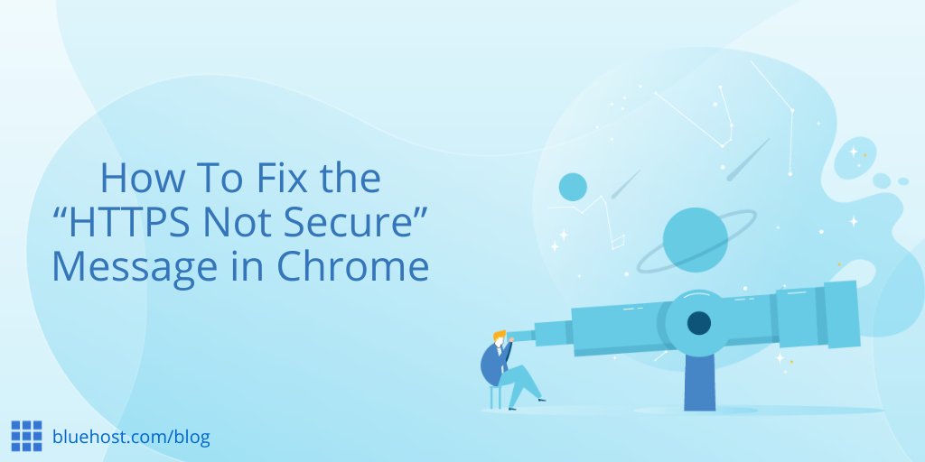 monitoricaapp's tweet photo. How To Fix the “HTTPS Not Secure” Message in Chrome 
@Bluehost 

https://t.co/ny8JqGr88r https://t.co/BobcUKuXpo
