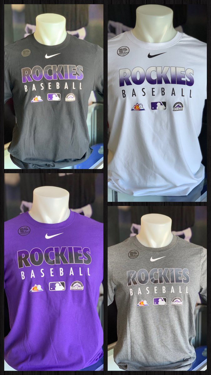 RoxDugoutStores's tweet photo. Round 2 starts now! Like, retweet, and tag a friend! Make sure they follow us, so both of you guys can win! Today we are featuring our Authentic Collection Dri-Fit Player Tees! We are giving away 2 of each color! https://t.co/jsShthuTTx