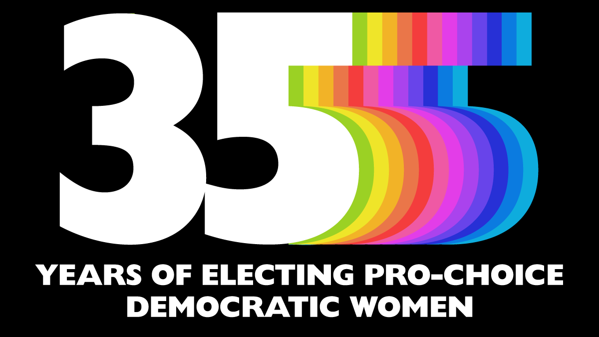 BIG NEWS: This week, we’re celebrating 35 years of EMILY’s List!35 years of electing pro-choice Democratic women. 35 years of breaking barriers.35 years of changing the face of American politics.