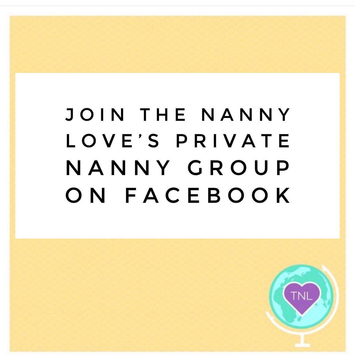 TheNannyLove's tweet photo. 💜 LINK IN BIO 💜
Join over 10K of your fellow nanny sisters and nanny misters for continued support, advice, friendship, empowerment, and fun 💜 #nannylife #thenannylove #nanny #nanniesunite #tnl https://t.co/CaK8haHSXj