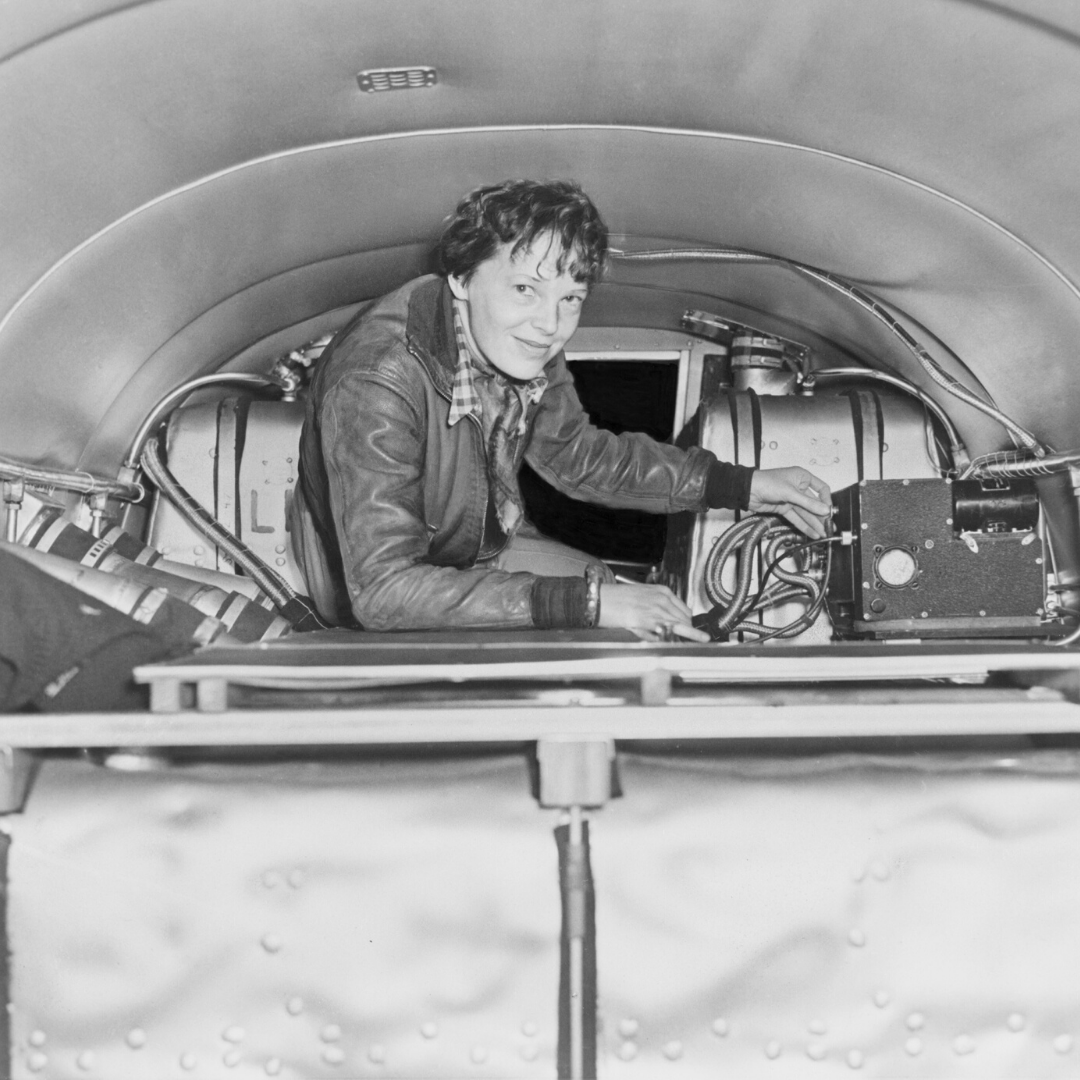 HHCHelicopter's tweet photo. On this day in 1932, Amelia Earhart took off from Newfoundland and landed in Ireland 15 hours later. This made her the first woman to fly solo across the Atlantic! https://t.co/vPdTHGj281