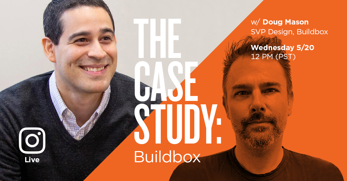 BenLoizStudio's tweet photo. Join me today (5/20) at 12 pm PST on Instagram Live → https://t.co/le83lqQRq4 where I’ll be walking through the case study for the new @buildbox identity and talking with Doug Mason, the SVP Design at #Buildbox about the product and brand. #brandidentity https://t.co/GYJSrmWCcH