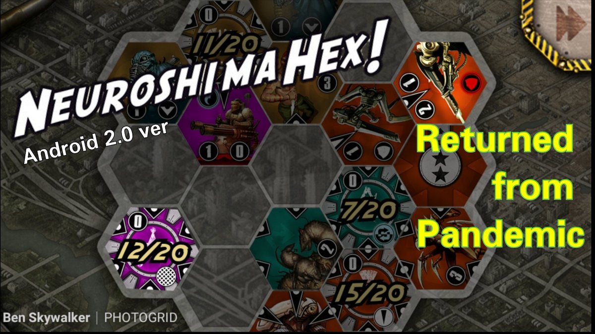 IchiroSkywalker's tweet photo. #NeuroshimaHex
Return to the battlefield of Neuroshima Hex!
https://t.co/TEn77YYqAx
#neuroshima_hex #Boardgame #strategy #PortalGames #strategygame #Moloch #Sharrash #SteelPolice #Mississippi #screenshot https://t.co/htaNHbBFKl